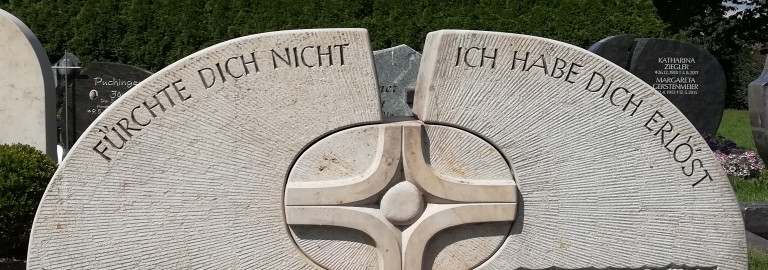 Grabstein Fürchte dich nicht